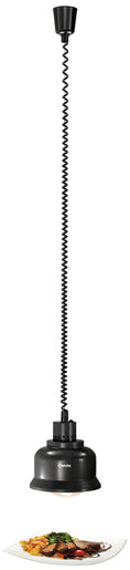 Lámpara de Calentamiento Bartscher color Negro Mate IWL250D SW