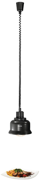 Lámpara de Calentamiento Bartscher color Negro Mate IWL250D SW