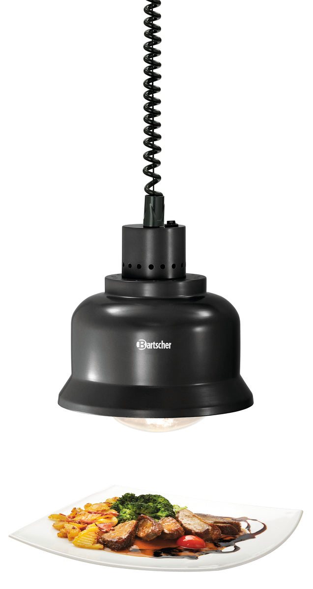 Lámpara de Calentamiento Bartscher color Negro Mate IWL250D SW