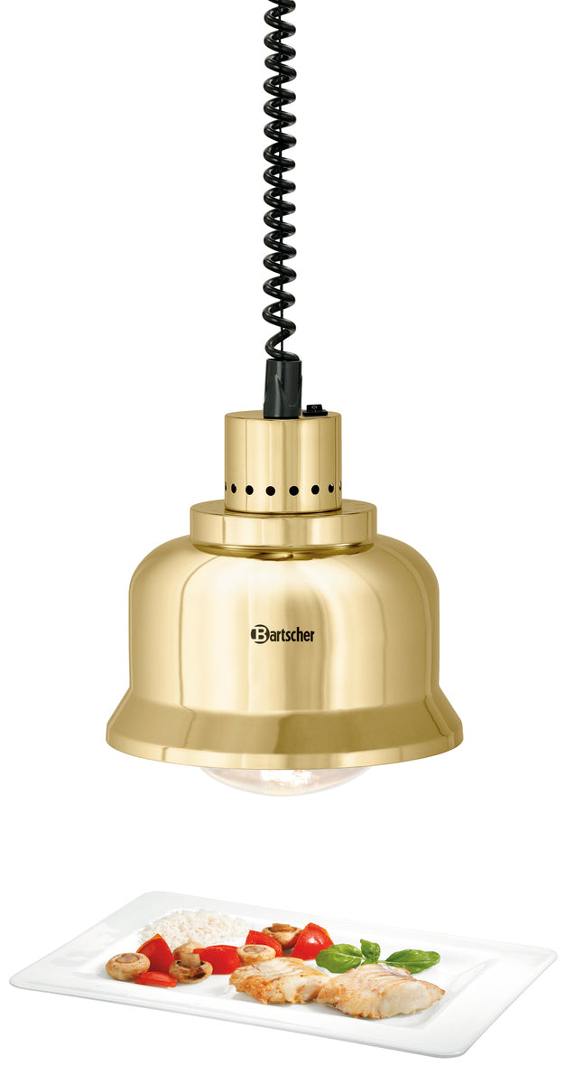 Lámpara de Calentamiento Bartscher color Dorado Brillante IWL250D GO