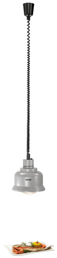 Lámpara de Calentamiento Bartscher color Plateado Mate IWL250D SI