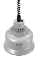 Lámpara de Calentamiento Bartscher color Plateado Mate IWL250D SI