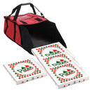Bolsa de reparto para pizza 45 x45 cm con aislamiento, impermeable