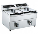 Freidora de Inducción Doble Edenox TF-82-D-I