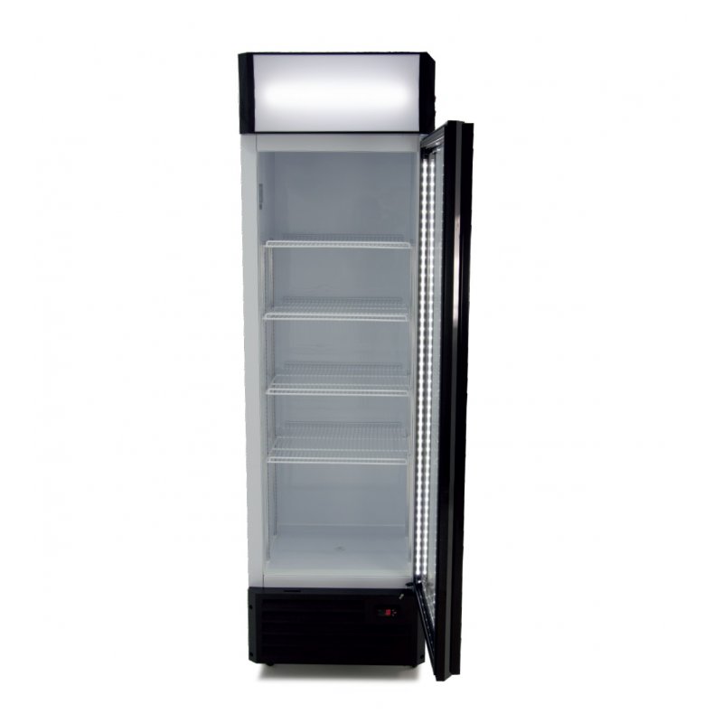 Armario Expositor Refrigerado 360 litros Puerta de Vidrio de 580 x610 x1980h mm CS360B