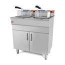 Freidora Eléctrica 14+14 litros CON MUEBLE de 740x550 x910h mm PEKIN EF-162VC