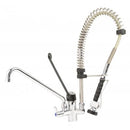 Grifo Ducha 2 Aguas 1 Orificio de Sobremesa con Monomando de Palanca Larga