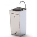 Lavamanos de Pie en Acero Inoxidable Con Pedal 400x400x850h mm