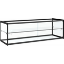 VITRINA NEUTRA EXPOSITORA 2 PISOS SIN BASE 920X330X315H MM