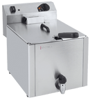 Freidora Eléctrica Con Grifo Capacidad 12 Litros Con Potencia 4,5 Kw Monofásica Con Contactor FEO10GM